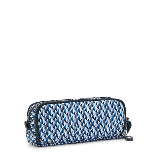 Bolsas Kipling Gitroy Printed Pencil Case Azules | MX 2128WN